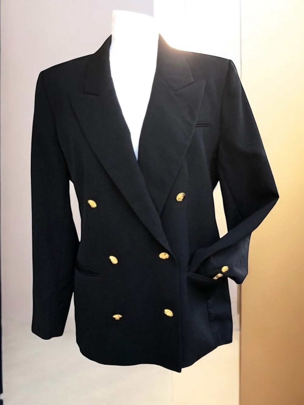 Austin Reed Wool Blazer Black Jacket